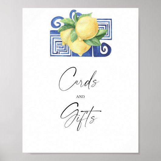 Citrus - Kaarten en cadeaus Poster (Voorkant)