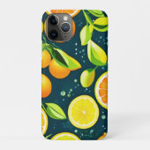 Citrus Kaleidoscoop: een levendige medley Case-Mate iPhone Case (Achterkant)