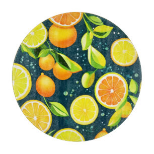 Citrus Kaleidoscoop: een levendige medley Snijplank