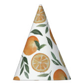 Citrus Kids Birthday Party | Summer Orange Fruit Feesthoedjes (Rechts)