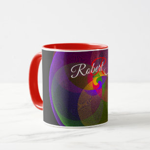 Citrus Kleur Mix Geometrische Koffiemok Mok