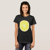 Citrus leemon-fruitkostuum voor Halloween T-shirt (Voorkant volledig)