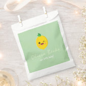 Citrus Lemon Baby shower Bedankzakje (Geknipt)