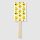 Citrus Lemon Baby shower Handwaaier (Achterkant)