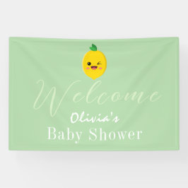 Citrus Lemon Baby shower Spandoek
