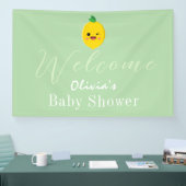 Citrus Lemon Baby shower Spandoek (Beurs)