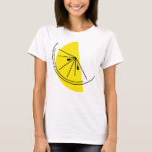 Citrus Lemon Dames t-shirt (Voorkant)