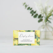 Citrus lemon - Display douche Informatiekaartje (Staand voorkant)