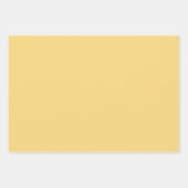 Citrus Lemon Floral Waterverf Baby shower Inpakpapier Vel (Voorkant 3)