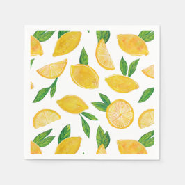 Citrus Lemon Fruit Servet