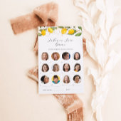 Citrus Lemon Labour of Liefde Baby shower Game Kaa