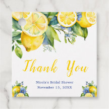 Citrus Lemon Mediterranean Vrijgezellenfeest