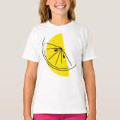 Citrus Lemon meisjes t-shirt (Voorkant)