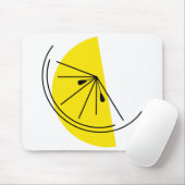 Citrus Lemon-muispad Muismat (Met muis)
