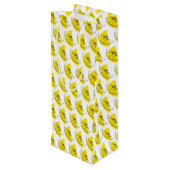 Citrus Lemon Multi geschenkzak wijn Cadeautas (Achterkant Gekanteld)