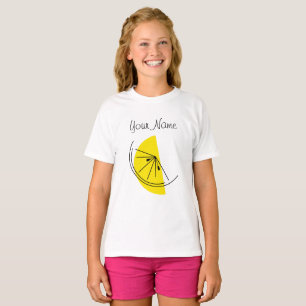 Citrus Lemon Name meiden t-shirt