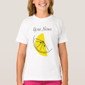 Citrus Lemon Name meiden t-shirt (Voorkant)