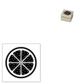 Citrus, Lemon, Orange, Fruit  Rubberstempel (Gestempeld)