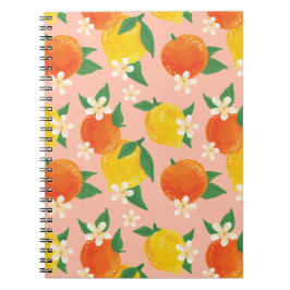 Citrus Lemon Orange Small Notebook Notitieboek