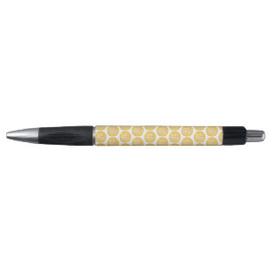 Citrus Lemon-patroon Pen