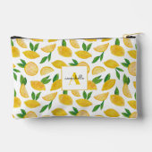 Citrus Lemon pattern Etui (Achterkant)
