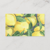 Citrus lemon - raad eens hoeveel kurken bruin spel informatiekaartje (Achterkant)