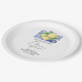 Citrus Lemon vond haar belangrijkste knijper Papieren Bordje (Gekanteld)