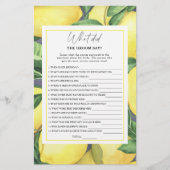 Citrus lemon - Wat zei de bruidegom tegen het brui (Voorkant)