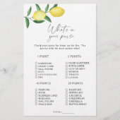 Citrus lemon - Wat zit er in je paardenspel? (Voorkant)