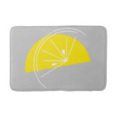 Citrus Lemon White badmat grijs (Voorkant)