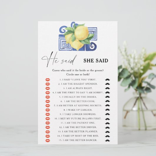 Citrus lemon zei dat ze vrijgezellenfeest spel zei (Staand voorkant)