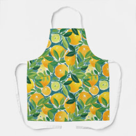 Citrus Lemons Limes Sinaasappels Kleurrijke Artisa Schort