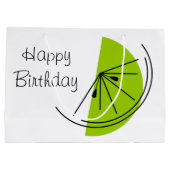 Citrus Lime Happy Birthday cadeautas grote (Achterkant)