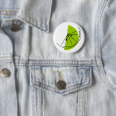 Citrus Lime knop Ronde Button 5,7 Cm (In situ)