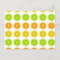 Citrus Limoen, Oranje en Lemon Polka Dot Slices