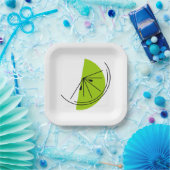 Citrus Limoen Papieren Bordje (Feest)