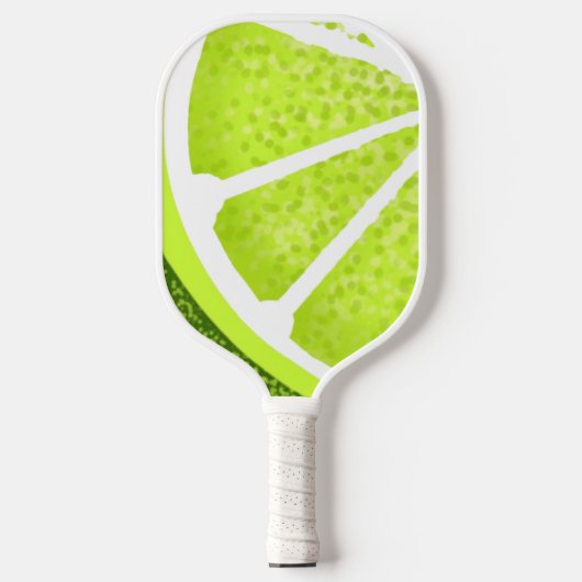 Citrus Limoen Wedge Slice Pickleball Paddle (Voorkant)