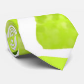 Citrus Limoen Wedge Slice Stropdas (Opgerold)