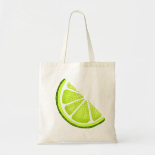 Citrus Limoen Wedge Slice Tote Bag
