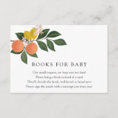 Citrus Little Cutie Boeken voor Baby insert kaart (Voorkant)