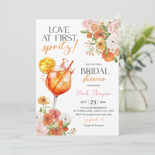 Citrus Love op het eerste Vrijgezellenfeest van Sp Kaart (Staand voorkant)