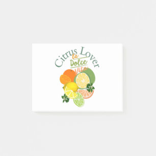 Citrus Lover, la Dolce Vita Post-it® Notes