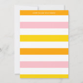 Citrus-ly Cool Birthday uitnodiging (Achterkant)