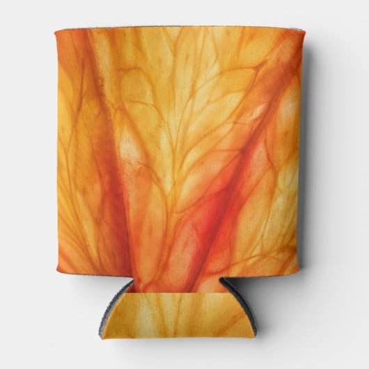 Citrus Macro: Sinaasappel Abstract. Blikjeskoeler (Voorkant)