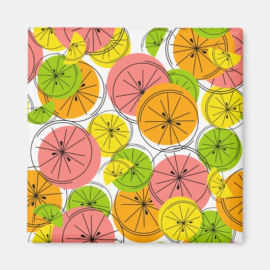 Citrus magneet vierkant (Voorkant)