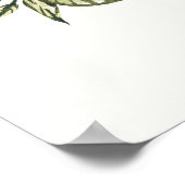 Citrus Main Squeeze Baby shower Welcome Sign Poster (Hoek)