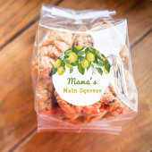 Citrus Main Squeeze Sweetie Lemon Baby shower Ronde Sticker