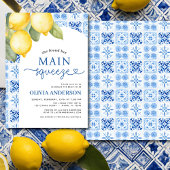 Citrus Mediterranean Main Squeeze Vrijgezellenfees Kaart