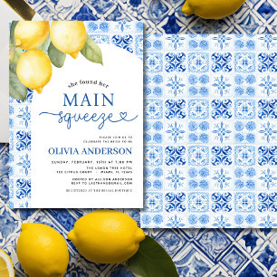 Citrus Mediterranean Main Squeeze Vrijgezellenfees Kaart