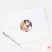 citrus | Mei x Yuzu | Yuri Anime Manga | Ronde Sticker (Envelop)